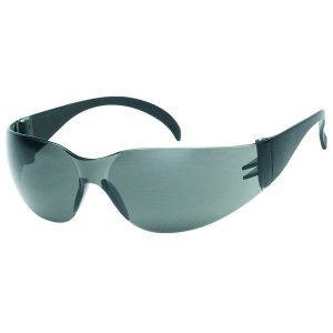 United Glove Gray Lens With Black Frame Safety Glasses