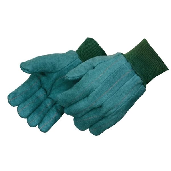 Heavy Weight Green Chore Glove