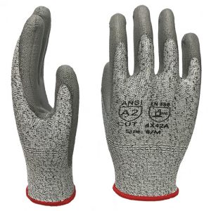 Red KutGlove™ Cut Resistant Glove, 13 Gauge - Tucker Safety