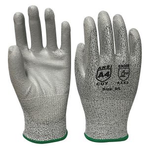 Blended Knit Glove with Polyurethane Palm Coating – Cut Level A4