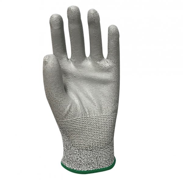 Blended Knit Glove with Polyurethane Palm Coating – Cut Level A4