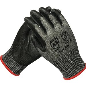 Blended Knit Glove with Polyurethane Palm Coating – Cut Level A5
