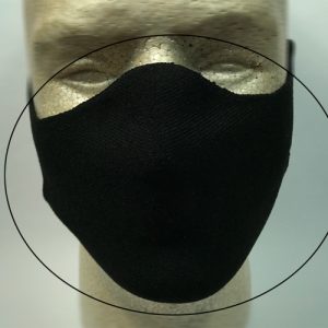 Face mask front view