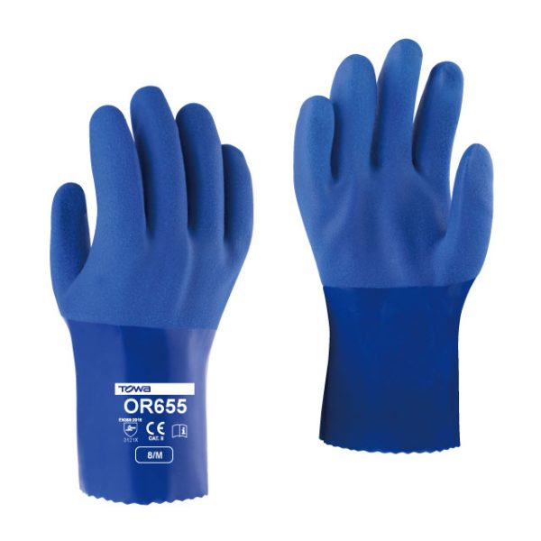 TOWA OR655 PVC Gloves For Heavy Duty